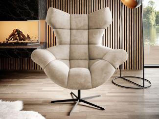 Mirijan24 Sessel 'Maliko', Monolith, 119 x 84 x 103 cm, Creme