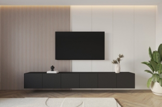 ALTDECOR Lowboard NOA-2 (3 St, TV-Schrank, TV Möbel, TV Cabinet, Fernsehtisch hängend 3x100 cm), Fernseher schrank, TV Kommode, TV Tisch, TV Sideboard, TV Boar