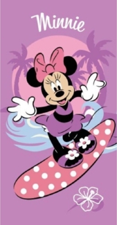 Disney Minnie Mouse Weiches Strandtuch – Saugstarkes Badehandtuch 70x140 cm