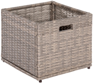 MERXX Kissenbox Unterschiebbox klein, Stahl/Kunststoff