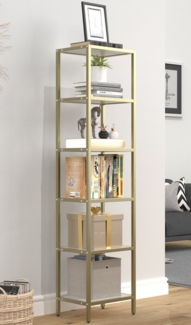 VCM Standvitrine Metall Stand Vitrine Regal Vinali M