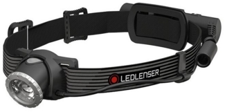 Ledlenser LED Stirnlampe H8R SE Schwarz, 700 Lumen, 170m Leuchtweite, 70 Std Laufzeit, IP54, wiederaufladbar