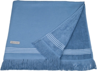 ROSS Hamamtuch Hamam, Hamam Frottier (Packung, 1-St), idealer Begleiter für Strand, Sauna oder Wellnessbereich