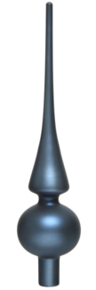 Kaemingk Christbaumspitze, Christbaumspitze Glas 26cm nachtblau matt