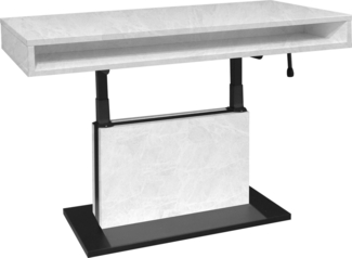 Mäusbacher Couchtisch Lift Couchtisch, höhenverstellbar von 59-78 cm, Breite 110 cm, Metallgestell