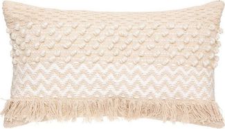 Atmosphera Créateur d'intérieur Dekokissen Dekokissen Cot Sand, Baumwolle, Boho, 30x50 cm