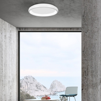 Nova Luce 8105606 ALBI LED Deckenleuchte 1-flammig 3000K Weiss 61cm