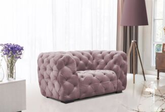 Sessel Designersessel NATALIE in Stoff Riviera Rose