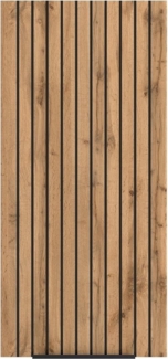 HELD MÖBEL Hängeschrank in Wotaneiche-Dekor - 30x64x20cm (BxHxT)