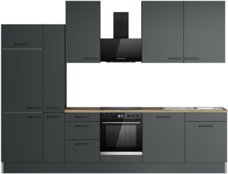 OPTIFIT Küchenzeile Fiona, Breite 320 cm, mit Hanseatic-E-Geräten,in Premium oder Basic