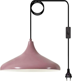 Bamyum Pendelleuchte Champion Pendelleuchte mit Stecker 35 cm, Metall mit 450 cm Kabel, ohne Leuchtmittel