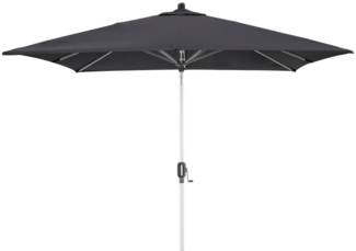 doppler® Sonnenschirm APOLL, H 245 cm, Alu, Anthrazit, Höhenverstellbar, LxB: 240,00x240,00 cm, Polyesterschirm, Witterungsbeständig
