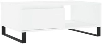 Couchtisch, Sofatisch Weiß 90x60x35 cm Holzwerkstoff