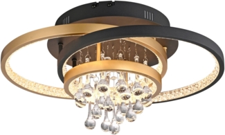 Paul Neuhaus Deckenleuchte ROTAZO, Dimmfunktion, LED fest integriert, Warmweiß, LED, dimmbar, Switchmo