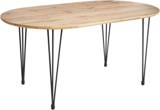Esstisch CAVELL Hellbraun 160 cm 90 cm