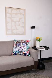 MIRRORS AND MORE 'Tigro' Dekokissen Polyester, vielfarbig, 50x50cm