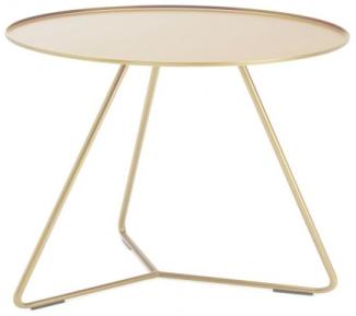 Steely Couchtisch 37cm Gold Metallic