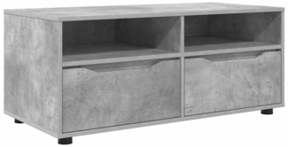 vidaXL TV-Schränk Beton Grau 100 x 48 x 43 cm Holzwerkstoff 888930