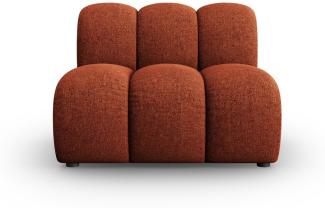 Micadoni Modul Armlos Lupine 1-Sitzer Chenille Terrakotta