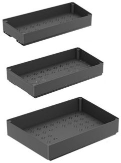 GarveeMore Küchenorganizer-Set 1/3pc Küche Ausziehschrank Organizer, ausziehbare Schubladen, (3-tlg), Unter der Spüle Organizer, Roll Out Regale für Küche Schränke