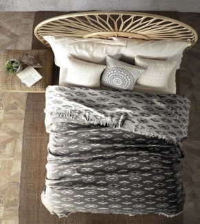 BOHORIA Tagesdecke BOHORIA® Premium Tagesdecke "Ubud" (150x200 cm / 220x240 cm), mit Muster