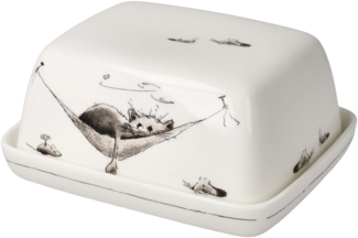 Goebel / Mittagspäuschen,Dose,14,0cm x 11,5cm x 6,0cm / Fine Bone China / 14,0cm x 11,5cm x 6,0cm