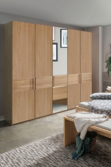 WIEMANN Drehtürenschrank Kiruna mit Kristallspiegel