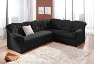 DOMO collection Ecksofa Papenburg B/T/H: 242/190/84 cm L-Form, wahlweise mit Bettfunktion, Langer Schenkel links oder rechts