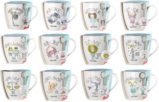 Jumbo 650ml 4er Set Widder Astro