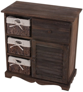 MCW Kommode Kommode-3, Modernes Design, Vielseitig verwendbar, Massiv