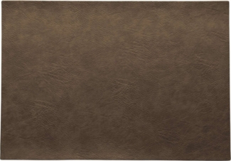 ASA Selection Tischset Nougat Vintage matt Leder-Optik Platzset