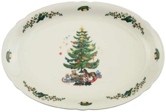 Seltmann Weiden Servierplatte oval 34x26 cm Marieluise Weihnachten 001.294654