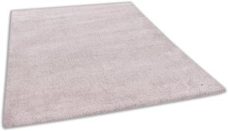 TOM TAILOR HOME Hochflor-Teppich Shaggy Teppich Cozy, rechteckig, Höhe: 25 mm, Uni Farben, auch in Pastell Farben, weich & kuschelig