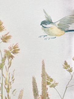 Rollo Raffrollo, heine, halbtransparent, Ösen