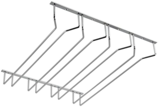 SO-TECH® Gläserhalter schwarz / Chrom poliert - verschiedene Ausführungen