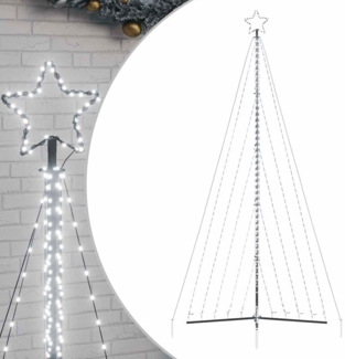 vidaXL LED Weihnachtsbaum 570 LEDs Kaltweiß 399 cm 4016441