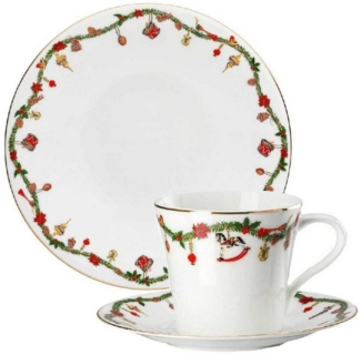 Hutschenreuther Nora Christmas Geschirr-Set 3-teilig