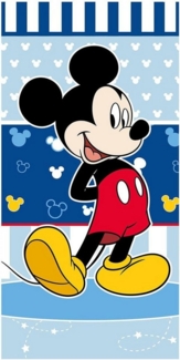 Jerry Fabrics Handtücher Mickey Mouse Duschtuch Strandtuch Badetuch 70 x 140 cm, (1 Duschtuch, 1-St)