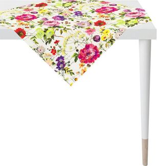 APELT Mitteldecke 6850 SUMMERTIME, Sommerdeko, Sommer (1-tlg), mit Sommerblüten, Digitaldruck, Blüten Motiv