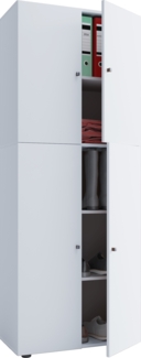 VCM 'Lona' Kleiderschrank, Weiß