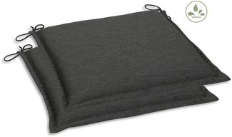GO-DE Sitzkissen Dora, 2er Set, 45x47x40 cm, wasserabweisend