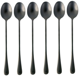Intirilife Dessertlöffel (6 Stück), 6er Set Löffel Dessertlöffel Kaffee Latte Macchiato Longdrinks
