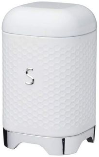 Vorratsdose Vorratsbehälter Zuckerdose KitchenCraft Lovello weiß LOVSUGARWHT