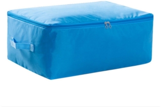 Coonoor Aufbewahrungstasche 105L Ultra Größe Faltbare Kleideraufbewahrung (4-tlg, mit Reißverschluss und Griffe), für Bettwäsche, Bettdecken, Kissen, Decken, Kleidung