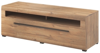 Lowboard Tulsa TV-Unterschrank 160x50x52cm MDF eiche Grandson