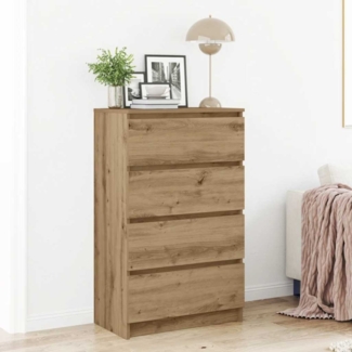 vidaXL Sideboard Artisan-Eiche 60x35x98,5 cm Holzwerkstoff