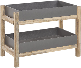 Gartenschrank Grau OLIENA