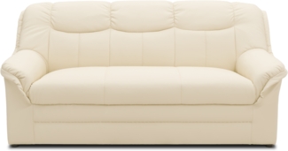 DOMO. collection Sofa Berlin FK, 3 Sitzer Couch mit Federkernpolsterung, 3er Polstermöbel 178 x 90 x 89 cm (BxTxH), beige