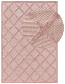 benuta Outdoorteppich Bonte, rechteckig, Höhe: 5 mm, Kunstfaser, Berber, Ethno-Style, Wohnzimmer