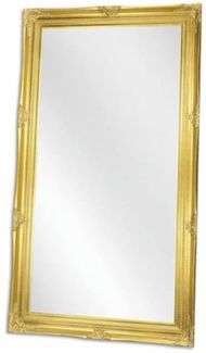 Casa Padrino Barock Spiegel Gold H. 203 cm - Barockstil Wandspiegel